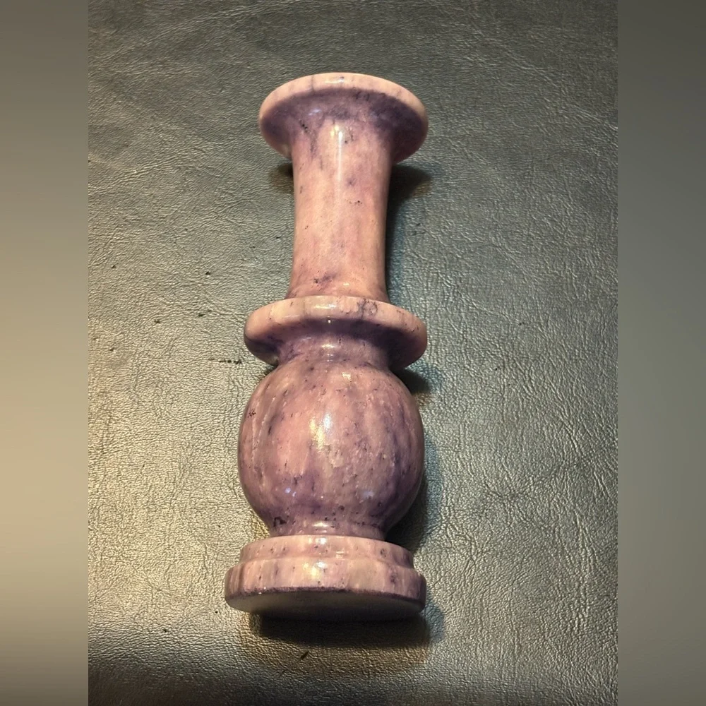 Purple Marbleized Decorative Bud-Vase - Unbranded (5-M3)